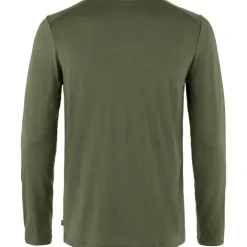 Fjällräven Abisko Wool LS - T-shirt en laine mérinos homme