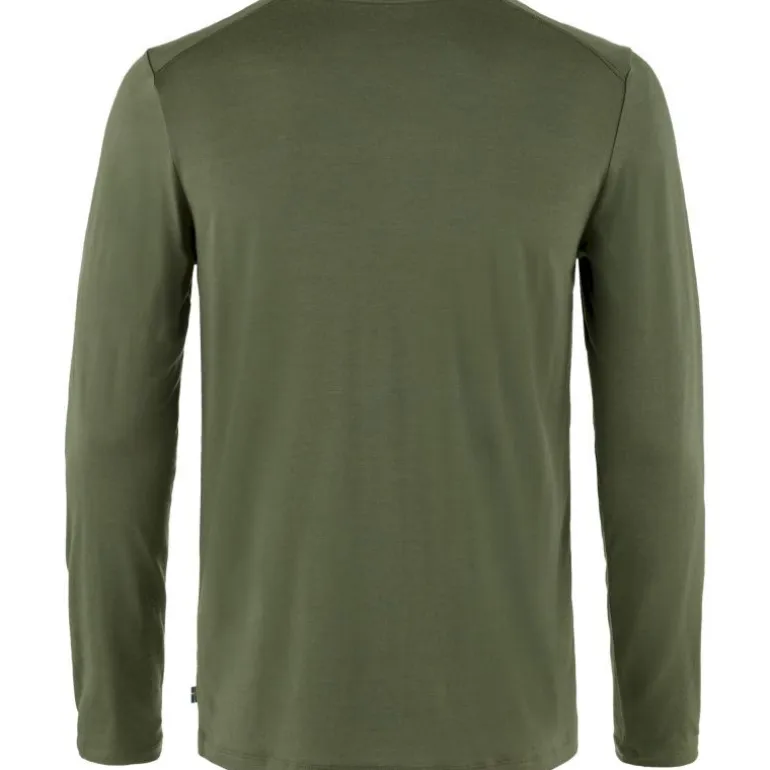 Fjällräven Abisko Wool LS - T-shirt en laine mérinos homme