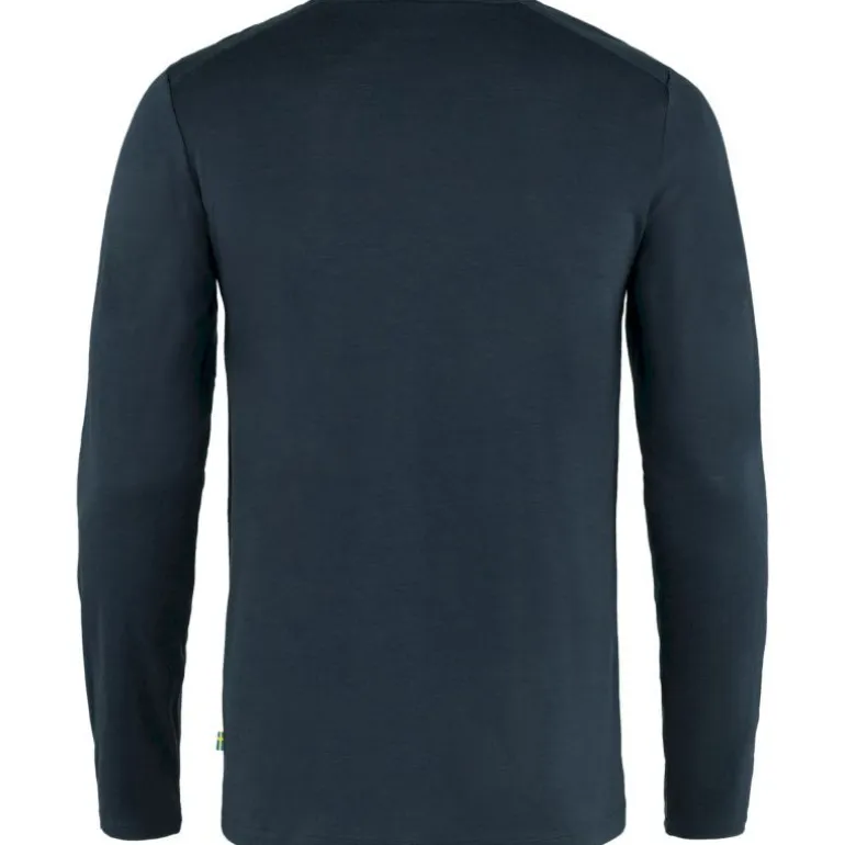 Fjällräven Abisko Wool LS - T-shirt en laine mérinos homme