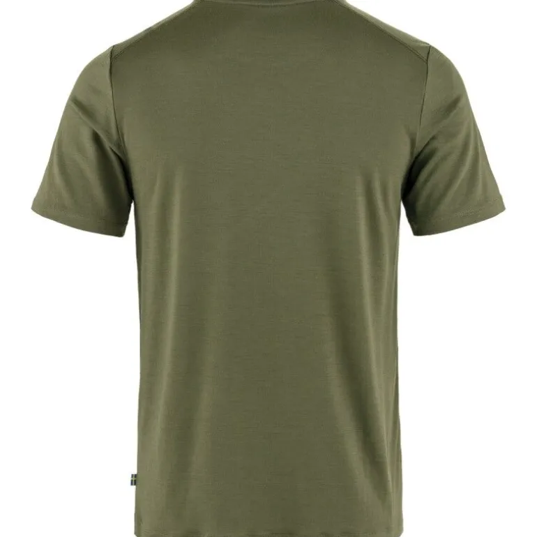 Fjällräven Abisko Wool SS - T-shirt en laine mérinos homme