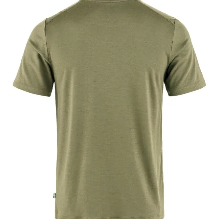 Fjällräven Abisko Wool SS - T-shirt en laine mérinos homme