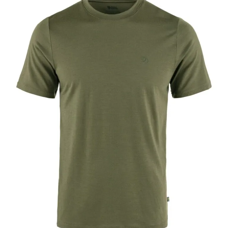 Fjällräven Abisko Wool SS - T-shirt en laine mérinos homme