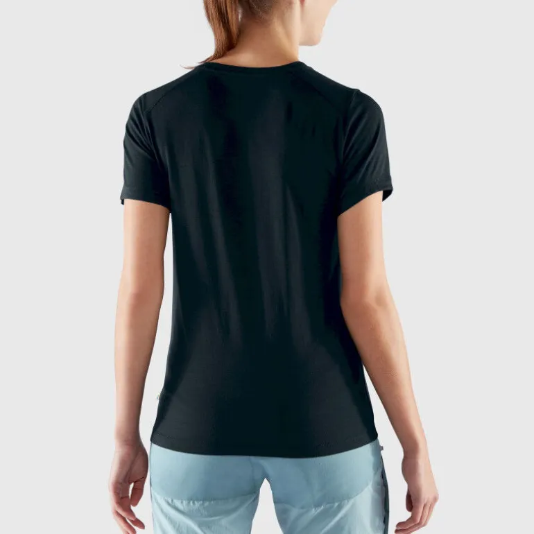 Fjällräven Abisko Wool SS - T-shirt en laine mérinos femme