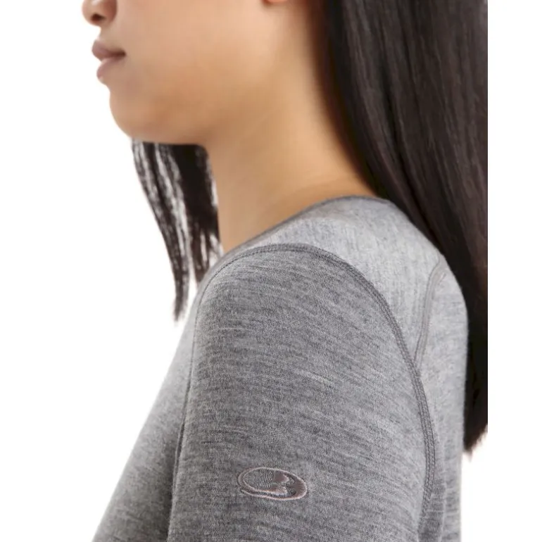 Icebreaker 200 Oasis Long Sleeve Crewe - Sous-vêtement mérinos femme I Hardloop