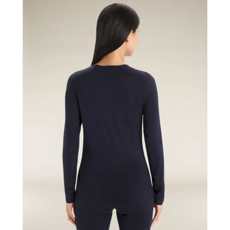 Icebreaker 200 Oasis Long Sleeve Crewe - Sous-vêtement mérinos femme I Hardloop