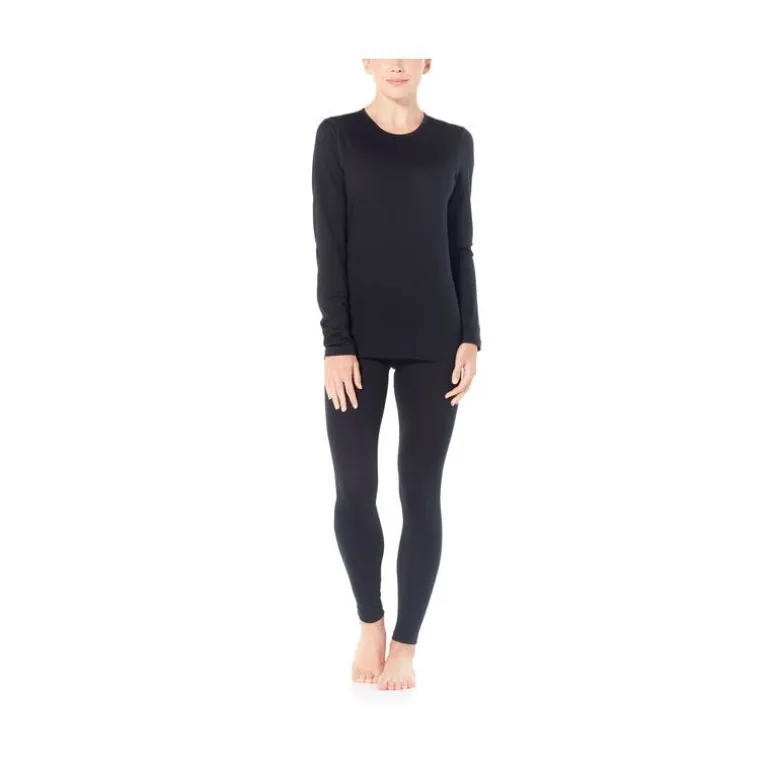 Icebreaker 200 Oasis Long Sleeve Crewe - Sous-vêtement mérinos femme I Hardloop