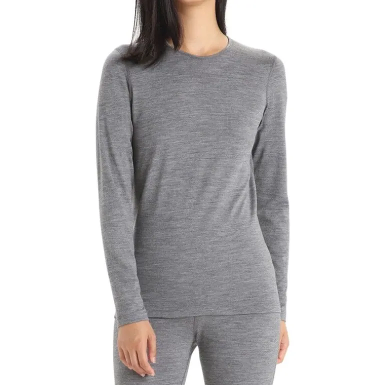 Icebreaker 200 Oasis Long Sleeve Crewe - Sous-vêtement mérinos femme I Hardloop