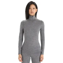 icebreaker 200 Oasis LS Half Zip - Maillot thermique laine mérinos femme