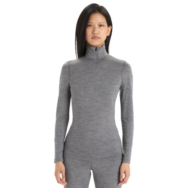 icebreaker 200 Oasis LS Half Zip - Maillot thermique laine mérinos femme
