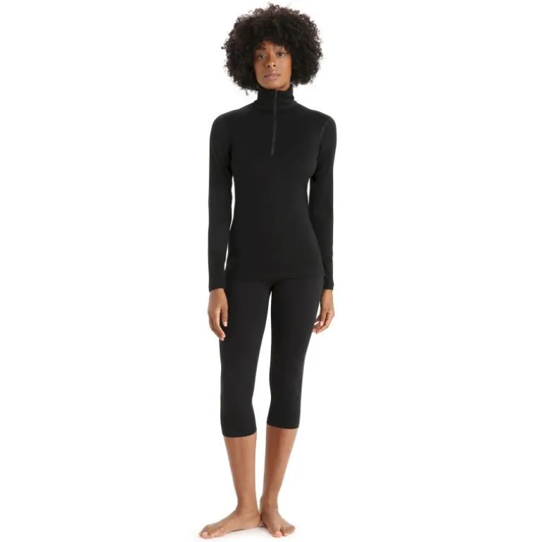 icebreaker 200 Oasis LS Half Zip - Maillot thermique laine mérinos femme