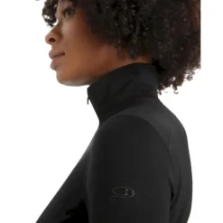 icebreaker 200 Oasis LS Half Zip - Maillot thermique laine mérinos femme