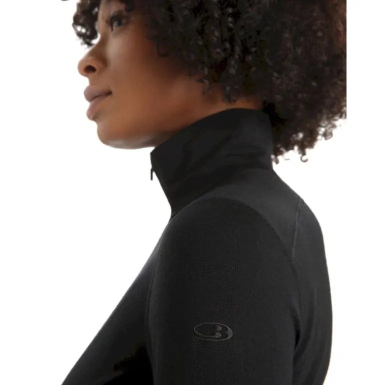 icebreaker 200 Oasis LS Half Zip - Maillot thermique laine mérinos femme