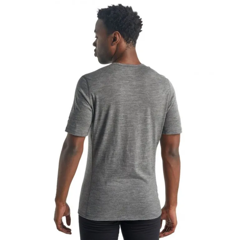 Icebreaker 200 Oasis Short Sleeve Crewe - T-shirt en laine mérinos homme I Hardloop