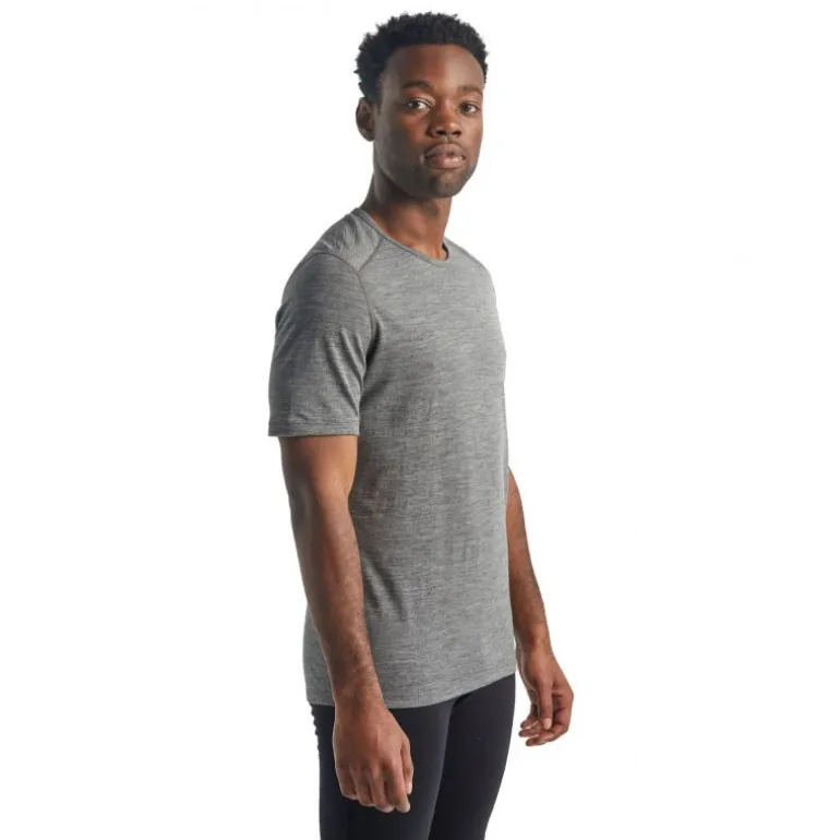 Icebreaker 200 Oasis Short Sleeve Crewe - T-shirt en laine mérinos homme I Hardloop