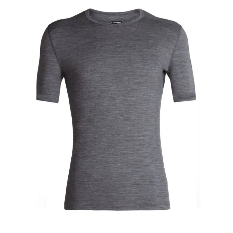 Icebreaker 200 Oasis Short Sleeve Crewe - T-shirt en laine mérinos homme I Hardloop