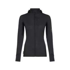icebreaker 200 RealFleece Descender LS Zip Hoodie - Polaire en laine mérinos femme