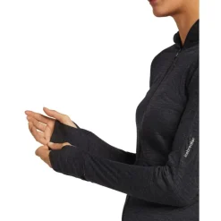 icebreaker 200 RealFleece Descender LS Zip Hoodie - Polaire en laine mérinos femme