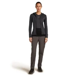 icebreaker 200 RealFleece Descender LS Zip Hoodie - Polaire en laine mérinos femme