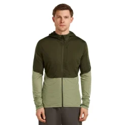 icebreaker 200 RealFleece Descender LS Zip Hoodie - Polaire en laine mérinos homme