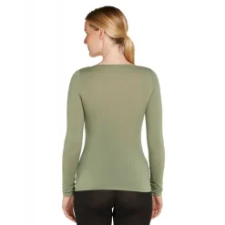 Icebreaker Siren Long Sleeve Sweetheart - T-shirt en laine mérinos femme I Hardloop
