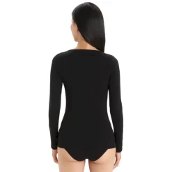 Icebreaker Siren Long Sleeve Sweetheart - T-shirt en laine mérinos femme I Hardloop