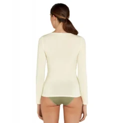 Icebreaker Siren Long Sleeve Sweetheart - T-shirt en laine mérinos femme I Hardloop