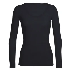 Icebreaker Siren Long Sleeve Sweetheart - T-shirt en laine mérinos femme I Hardloop