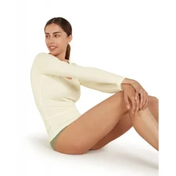 Icebreaker Siren Long Sleeve Sweetheart - T-shirt en laine mérinos femme I Hardloop