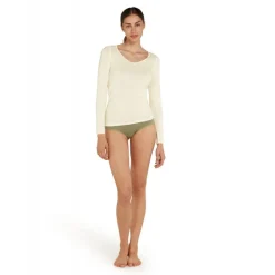 Icebreaker Siren Long Sleeve Sweetheart - T-shirt en laine mérinos femme I Hardloop