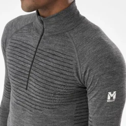 Millet Drynamic Warm 1/2 Zip - Maillot thermique laine mérinos homme