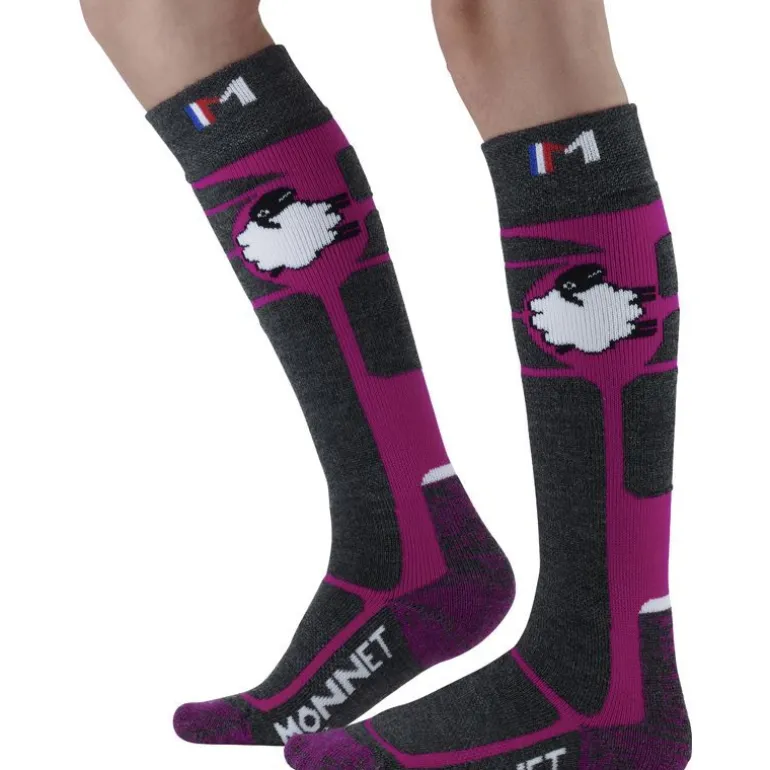 Monnet Wooly Kids - Chaussettes ski enfant