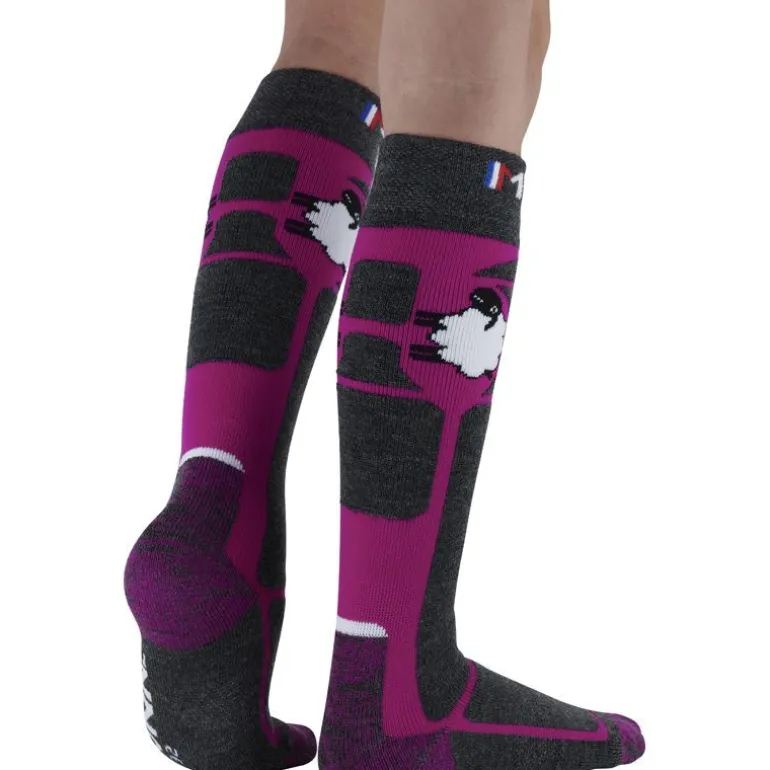 Monnet Wooly Kids - Chaussettes ski enfant