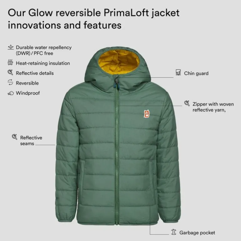 Namuk Glow Reversible PrimaLoft Jacket - Doudoune enfant