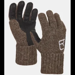 Ortovox Classic Wool Glove Leather - Gants laine mérinos