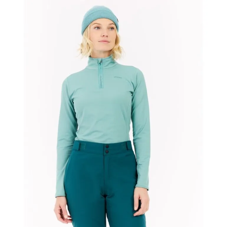 Protest Refabriz 1/4 Zip Top - Maillot thermique femme