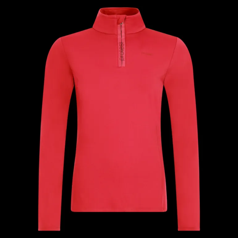 Protest Refabriz 1/4 Zip Top - Maillot thermique femme