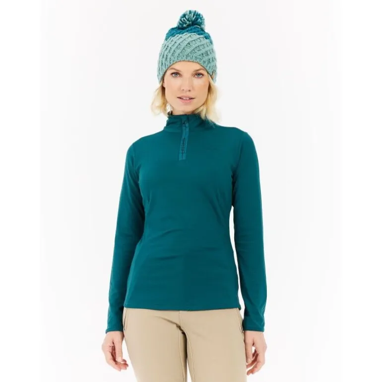 Protest Refabriz 1/4 Zip Top - Maillot thermique femme
