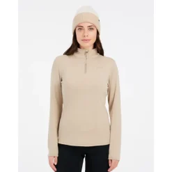 Protest Refabriz 1/4 Zip Top - Maillot thermique femme
