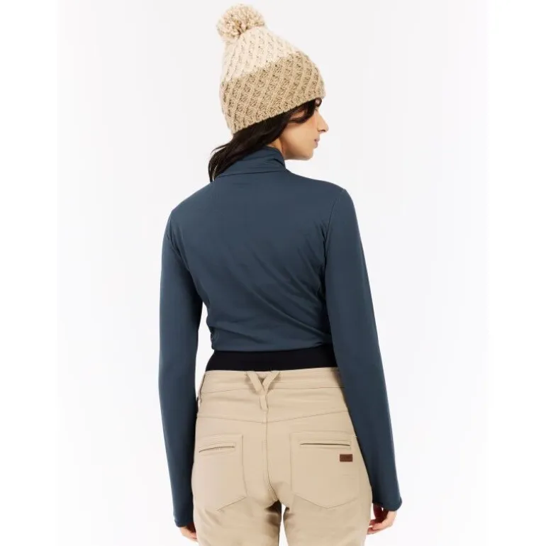 Protest Refabriz 1/4 Zip Top - Maillot thermique femme