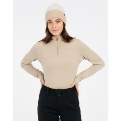 Protest Refabriz 1/4 Zip Top - Maillot thermique femme