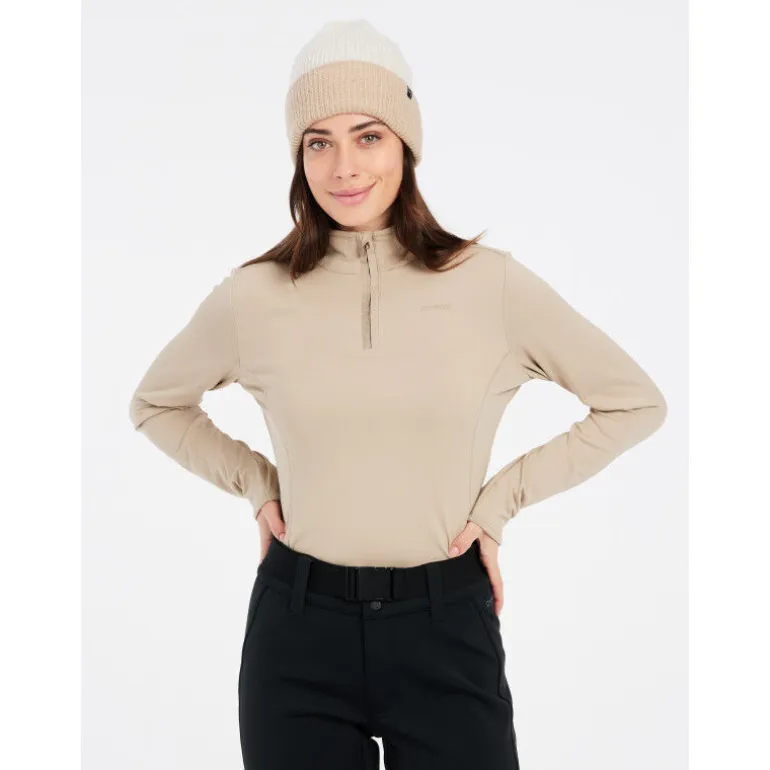 Protest Refabriz 1/4 Zip Top - Maillot thermique femme