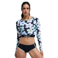 Roxy Active Ls Crop Top - Lycra femme