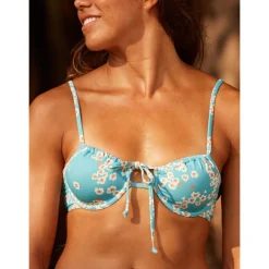 Roxy Printed Beach Classics UW Bralette - Haut de bikini femme