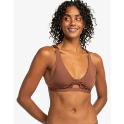 Roxy Silky Island Elongated Bra - Haut de bikini femme