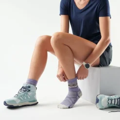 Smartwool Performance Hike Light Cushion Ethno Graphic Mid Crew - Chaussettes randonnée femme