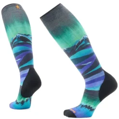 Smartwool Ski Targeted Cushion Compression Print OTC Socks - Chaussettes ski femme