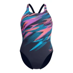 Speedo Digital Printed Medalist - Maillot de bain natation femme