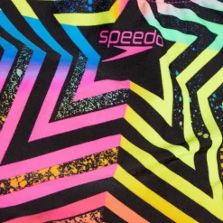 Speedo Girl's Eco+ Digital Placement Splashback - Maillot de bain