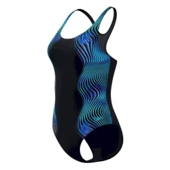 Speedo Print Medalist 1P - Maillot de bain natation femme