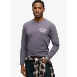 Superdry Athletic Ess Ls Tee - T-shirt homme